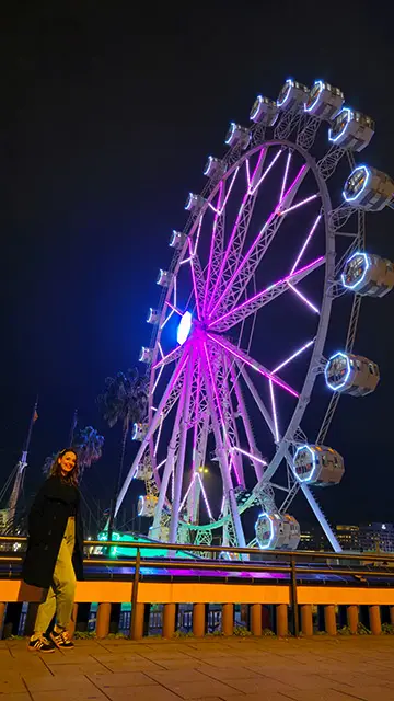 Mercadillo en el puerto de Barcelona