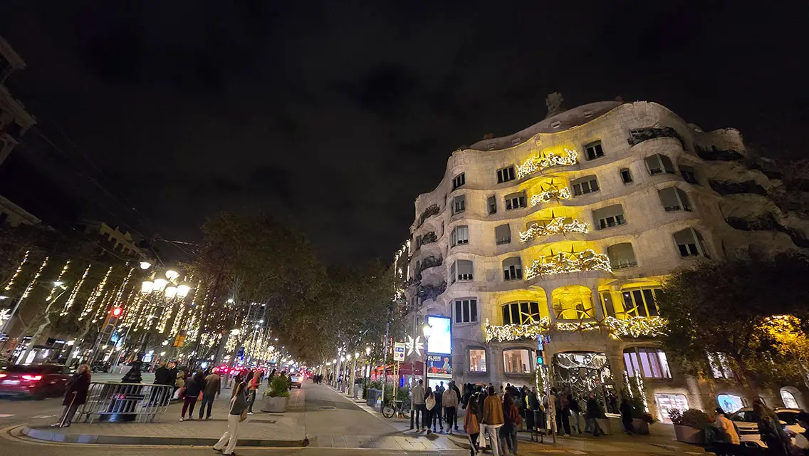 La Pedrera en el Paseo de Gracia