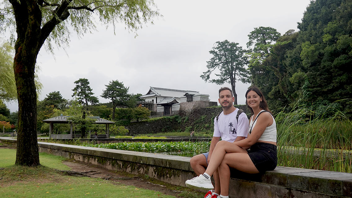 Qué ver en Kanazawa, Jardines alrededor del Castillo de Kanazawa