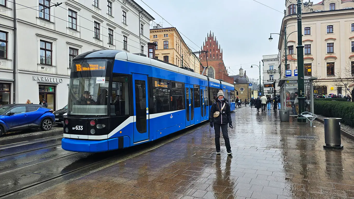 Como moverse por Cracovia