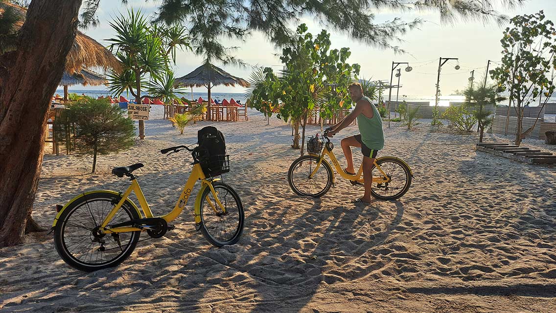 Alquilar una bici es una forma muy barata y cómoda