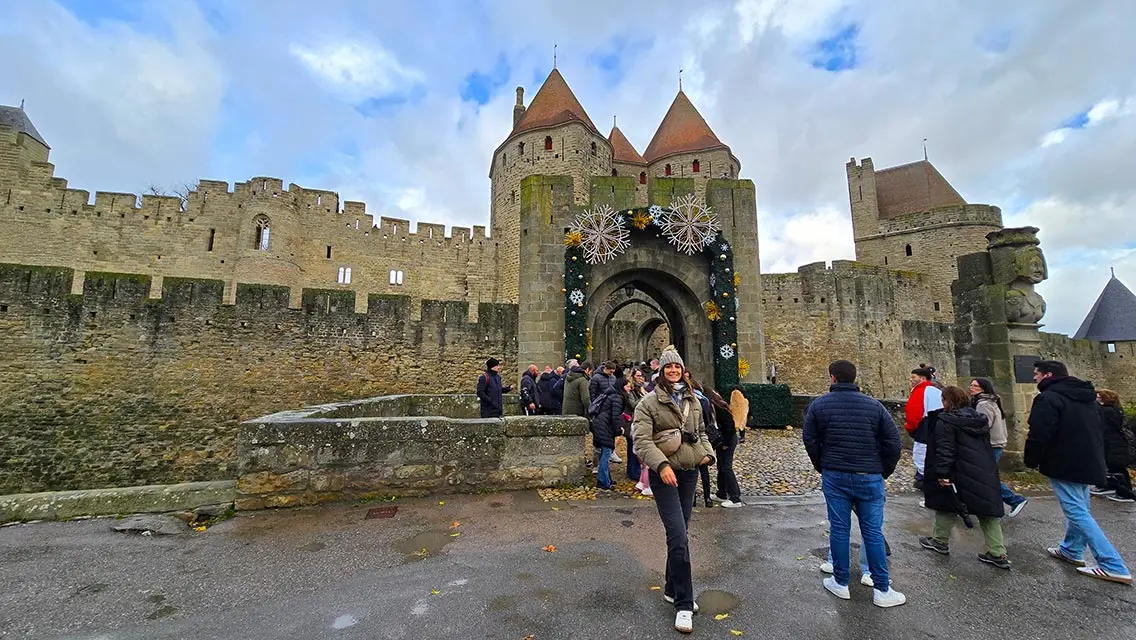 Puente levalizo de la Marcha de las Antorchas
