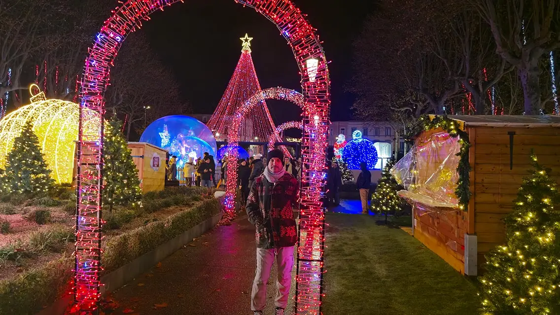 Mercado en La Square Gambetta