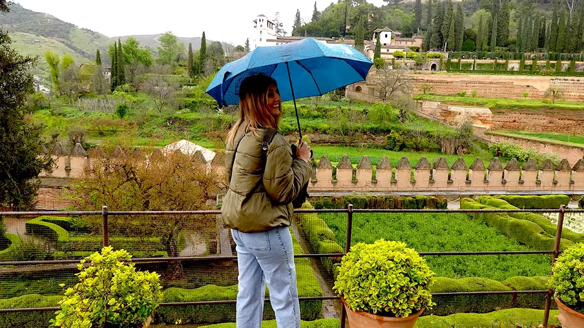 Aunque llueva la ciudad es preciosa