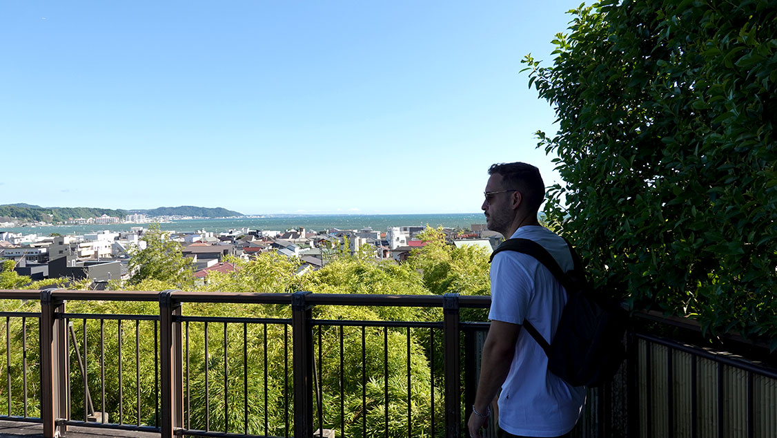 Vistas a la ciudad desde el Templo Hasedera