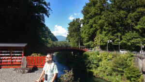 que ver en nikko en un día. Puente rojo de Nikko