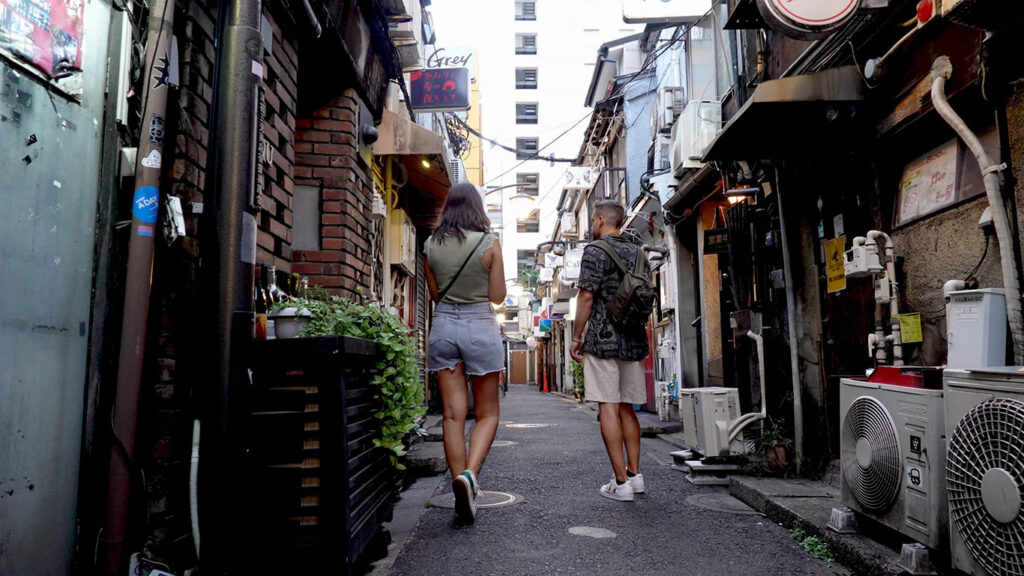 Cómo moverse por Tokio. Caminando por una calle de Tokio