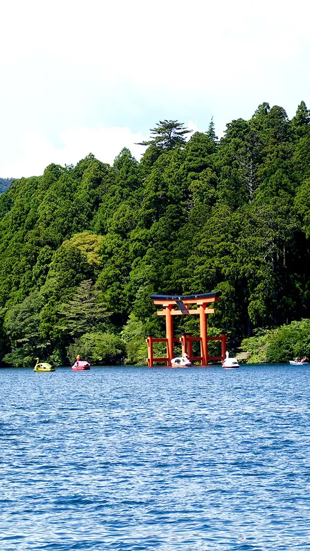 Tori flotante de Hakone