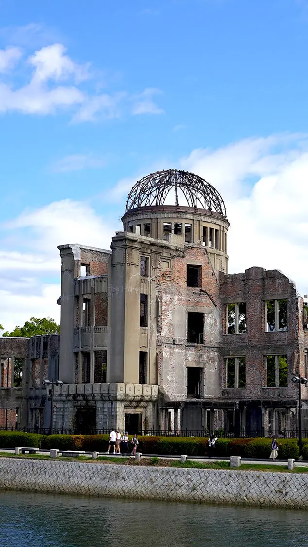 La Cúpula Genbaku resistió a la bomba