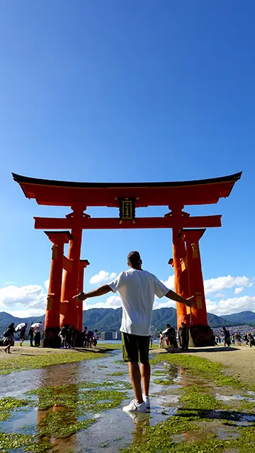 Tori flotante de Miyajima