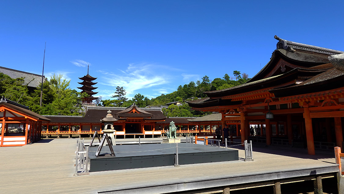Exterior del Santuario Itsukushima