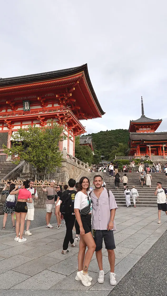 Entrada al Templo Kiyomizu-dera