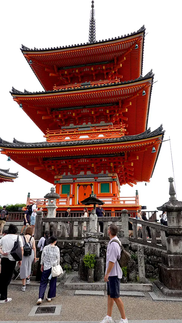 Pagoda del Templo Kiyomizu-dera