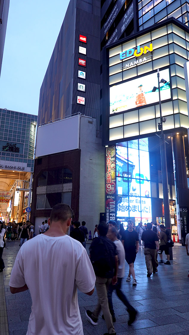 Distrito de Namba es la zona más comercial