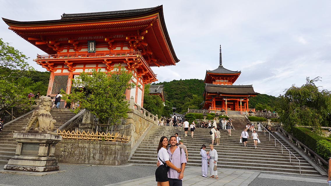 Entrada al templo de Kioto