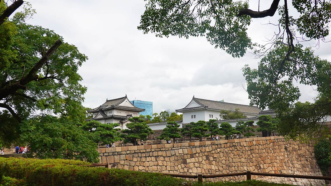 Qué ver y hacer en Osaka. Exterior del Castillo de Osaka