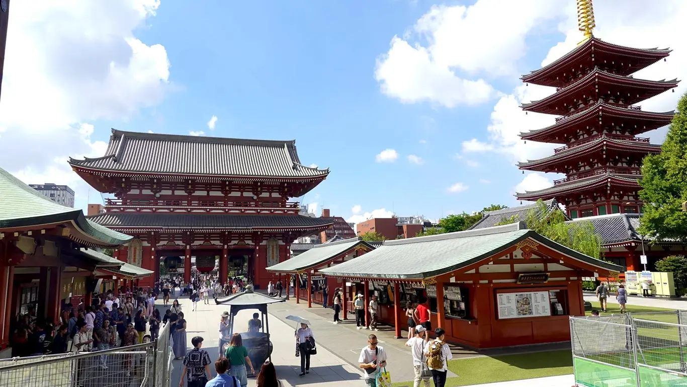 Templo Senso-ji en Asakusa