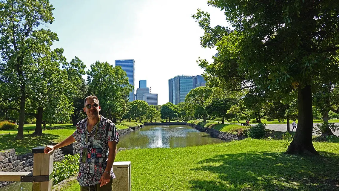 qué ver y hacer en Tokio. Parque en el centro de Tokio
