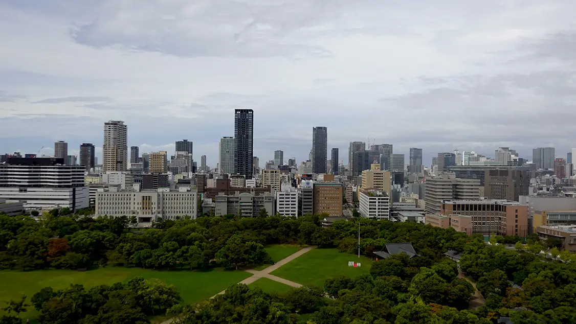 Mirador del Castillo de Osaka