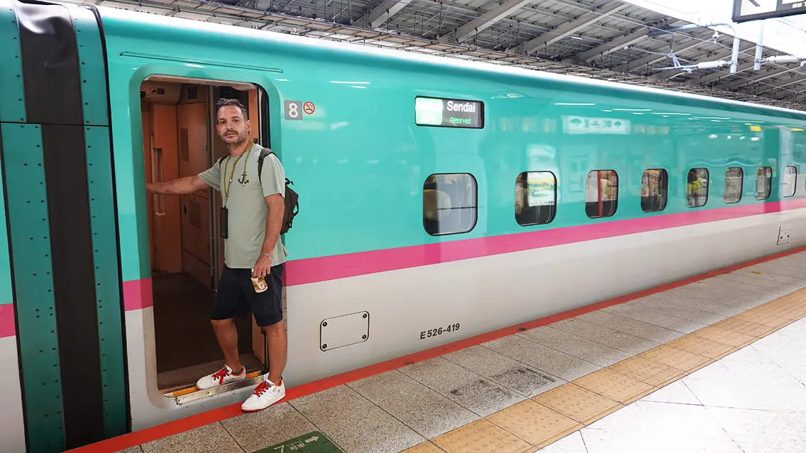 Tren bala JR desde Tokio utilizando nuestro pase JR Pass