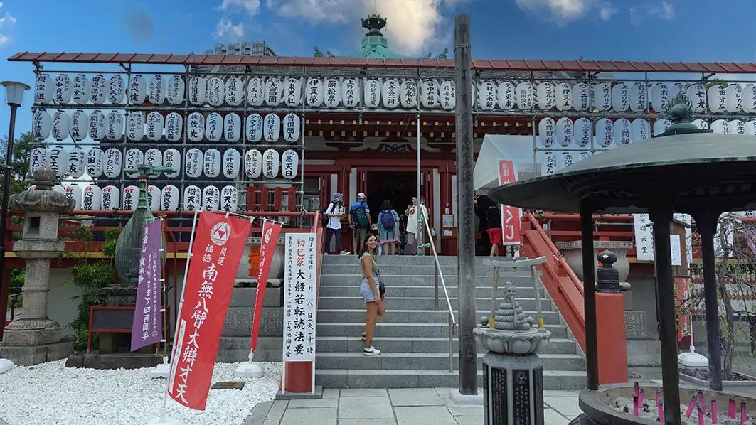 Entrada al Templo Bentendo