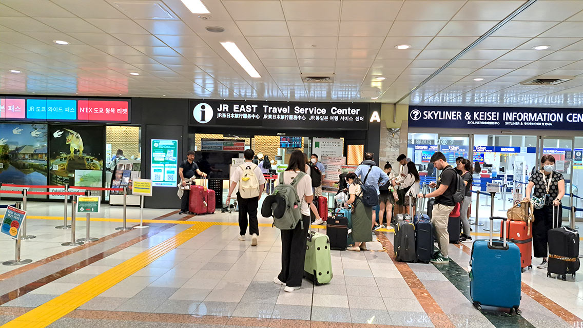 Oficina JR Pass para recoger nuestro bono de JR