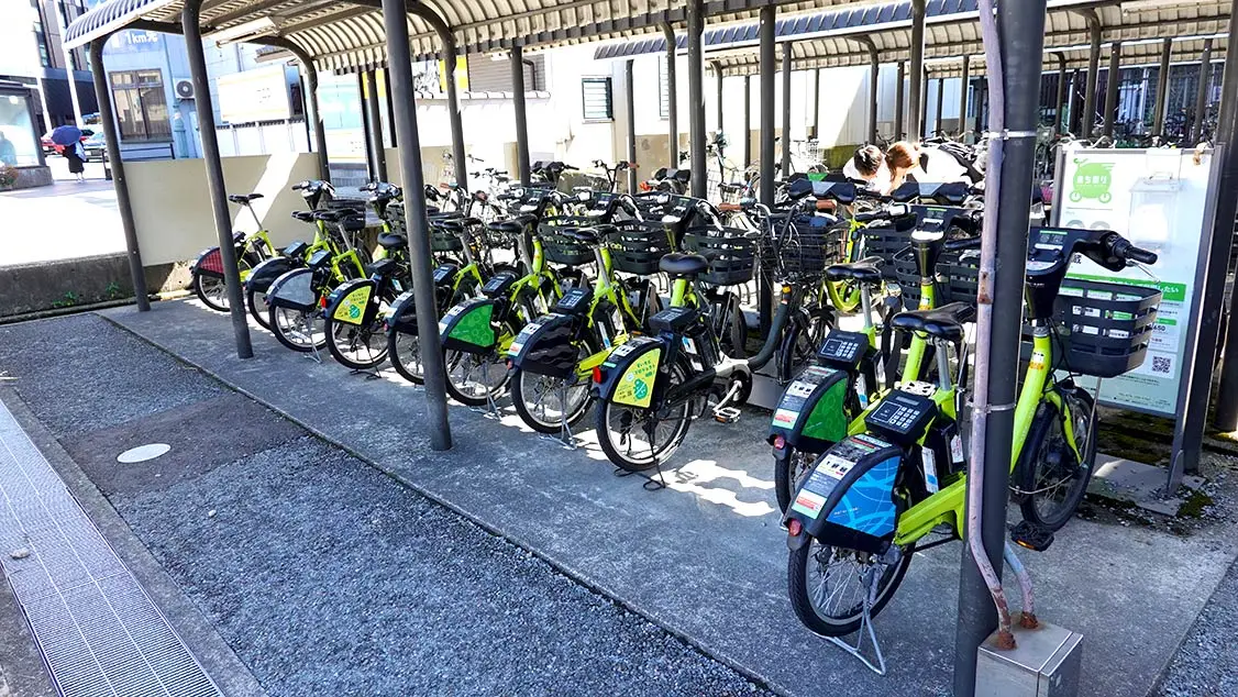 Bicicletas de alquiler para moverte por Kioto