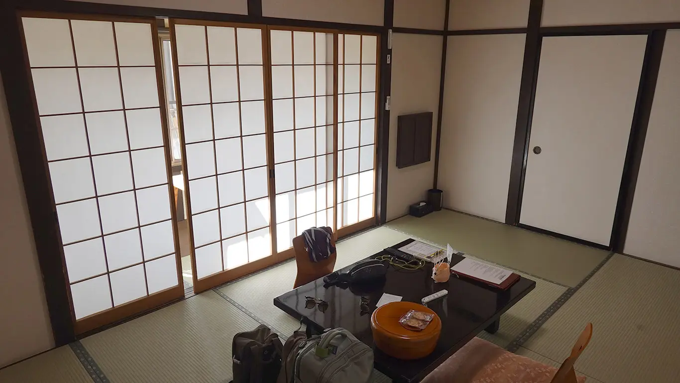 Habitación del ryokan