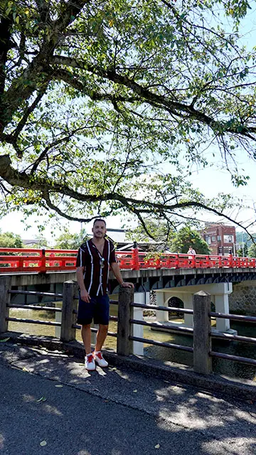 Puente rojo de Takayama