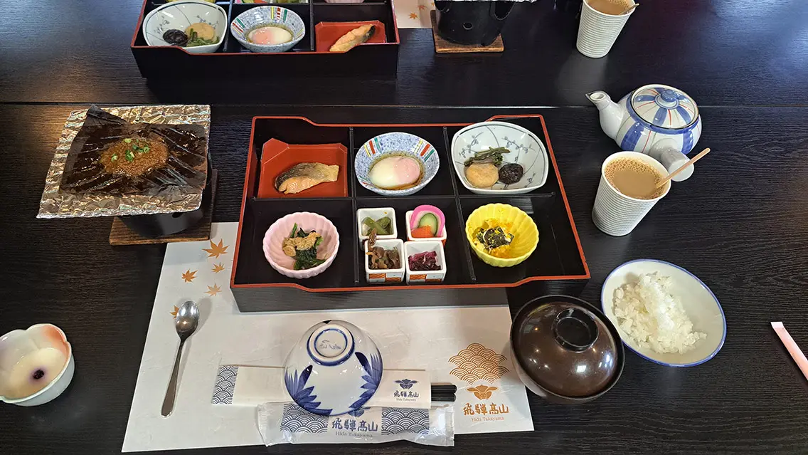 Desayuno japonés tradicional
