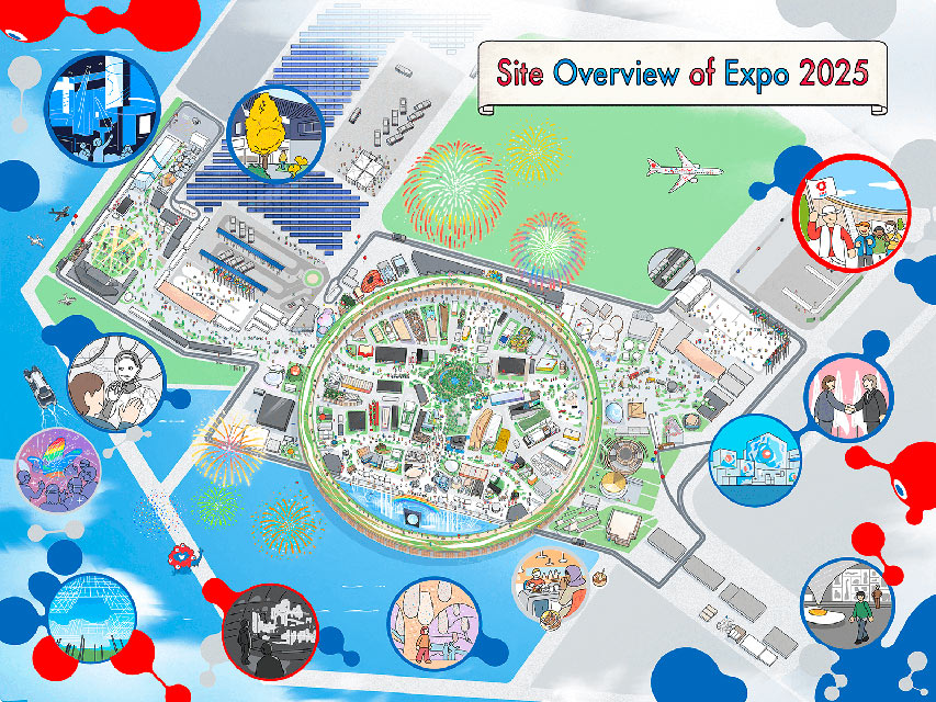 Mapa de la expo