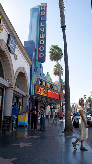 Pasea por el Paseo de la Fama