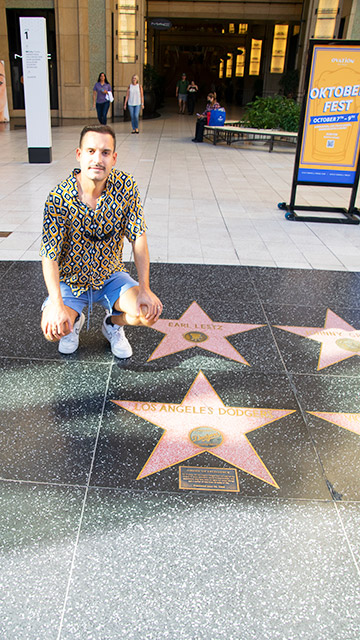 Pasea por el Paseo de la Fama