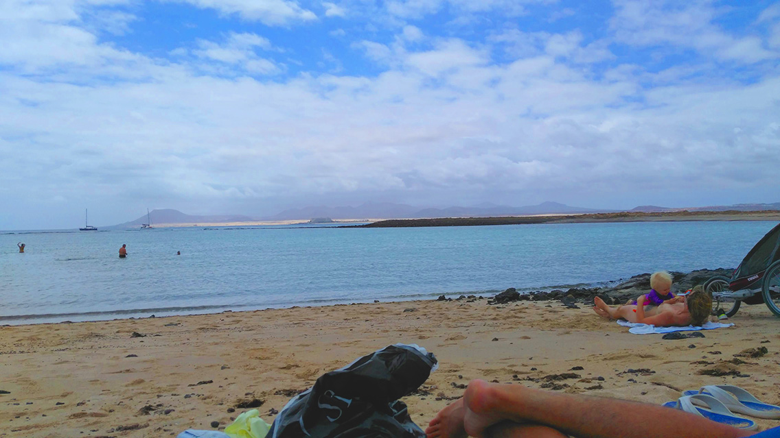 Playa de la Concha que ver en isla de lobos