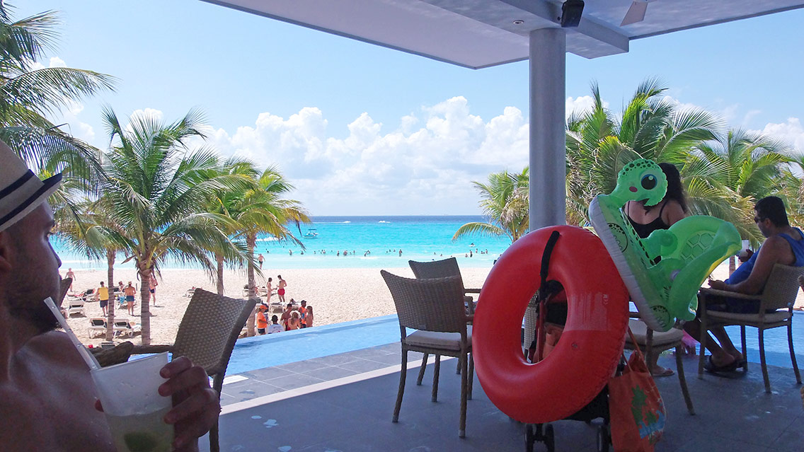 Día libre y Playa del Carmen