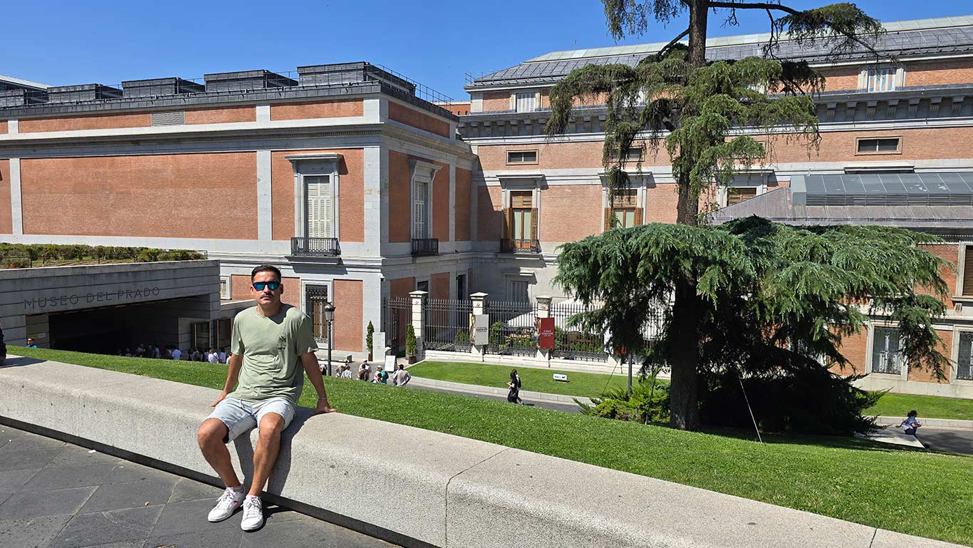 Puerta de entrada al Museo del Prado