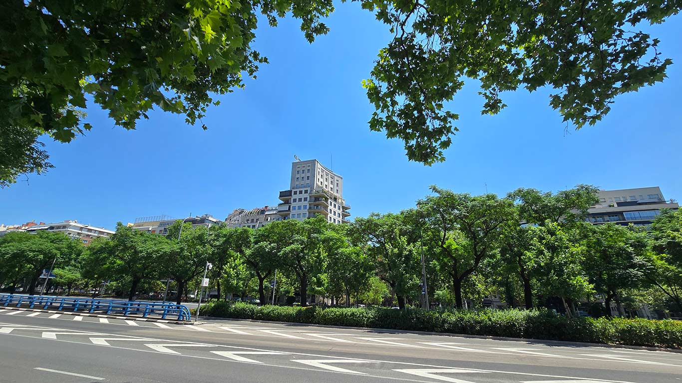 Zona residencial de Chamberí