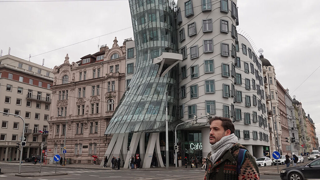 Hombre en Ciudad Nueva (Nové Město)