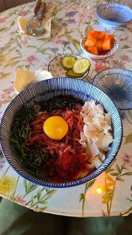Calle Tongdak Street, ideal para comer
