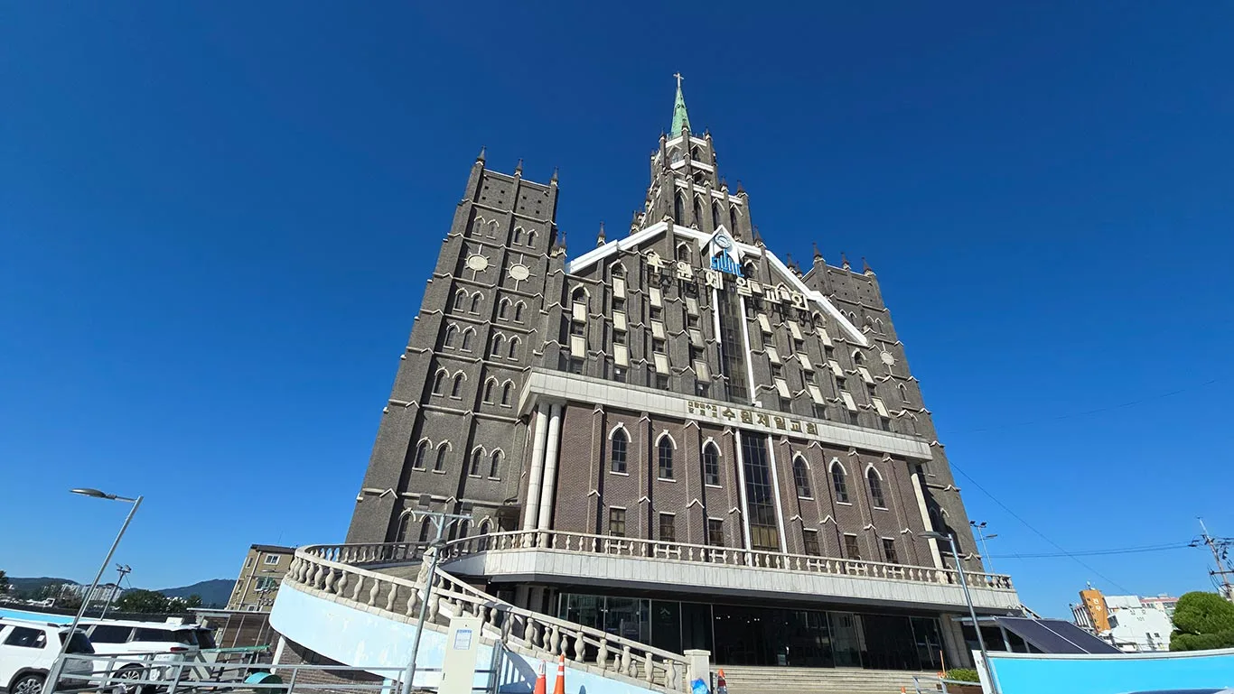 Suwon Jeil Church, la iglesia más bonita de la ciudad