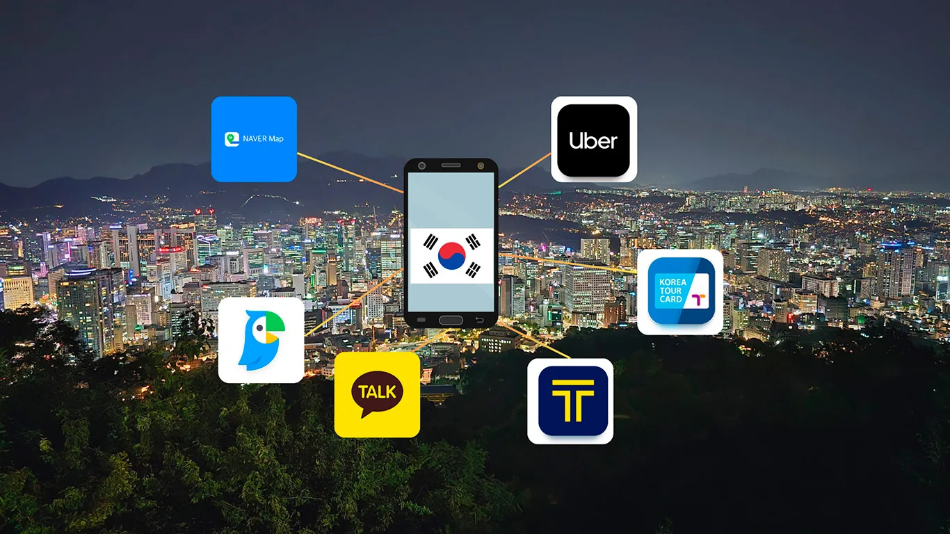 Apps para viajar a Corea del Sur