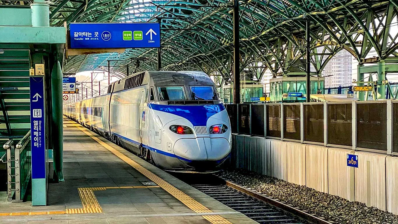 Cómo moverse por Corea. Tren de Alta Velocidad en Corea (KTX),
