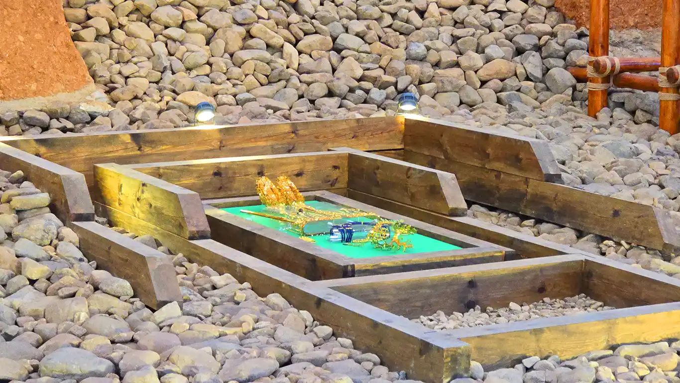 Replica de tumba real