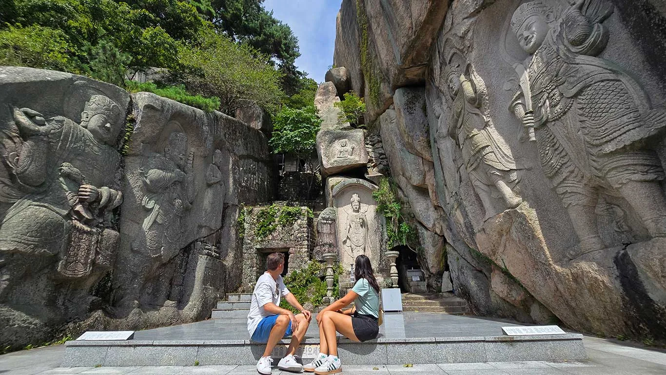 Templo budista de piedra