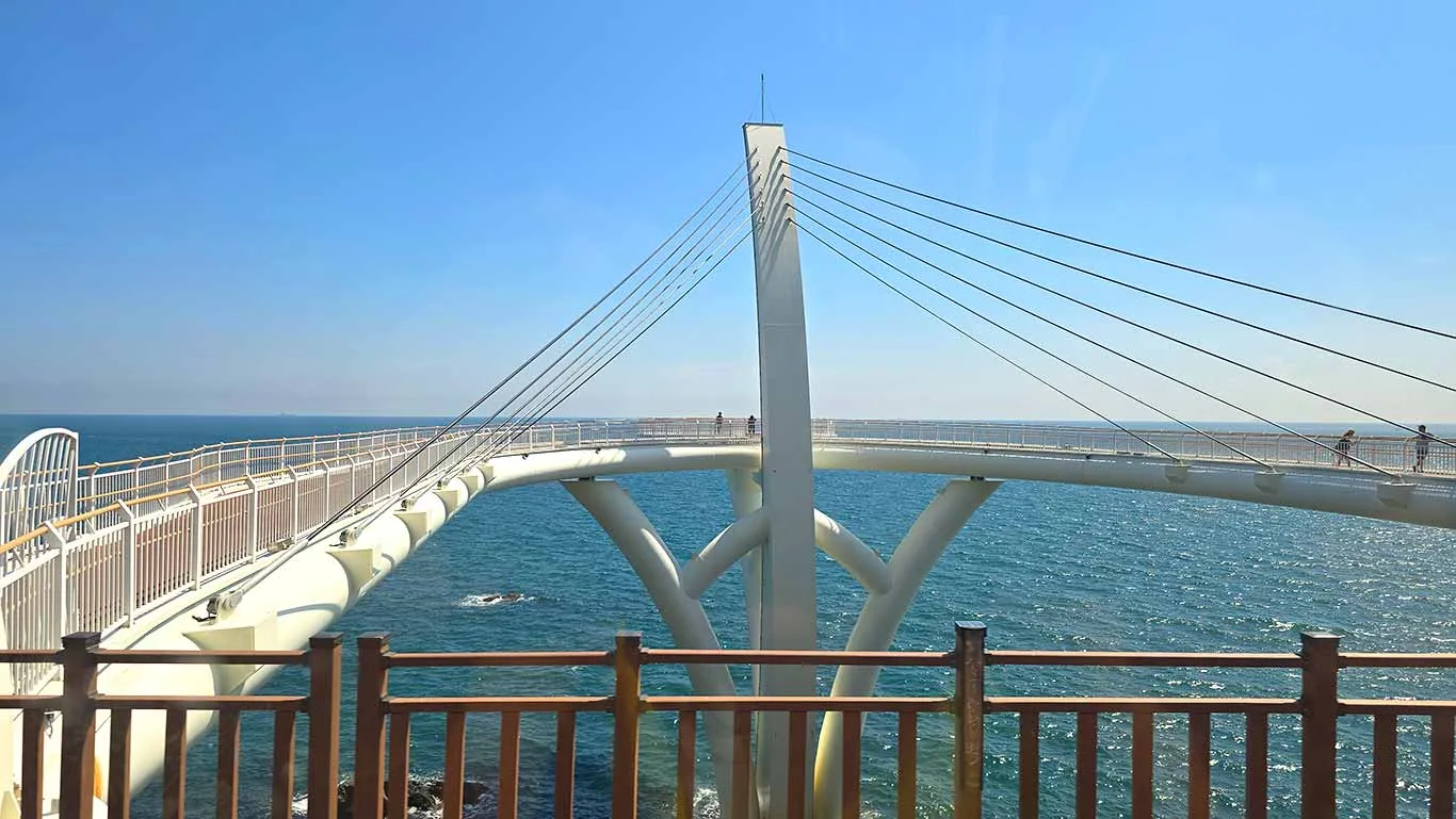 puente colgante de la ruta