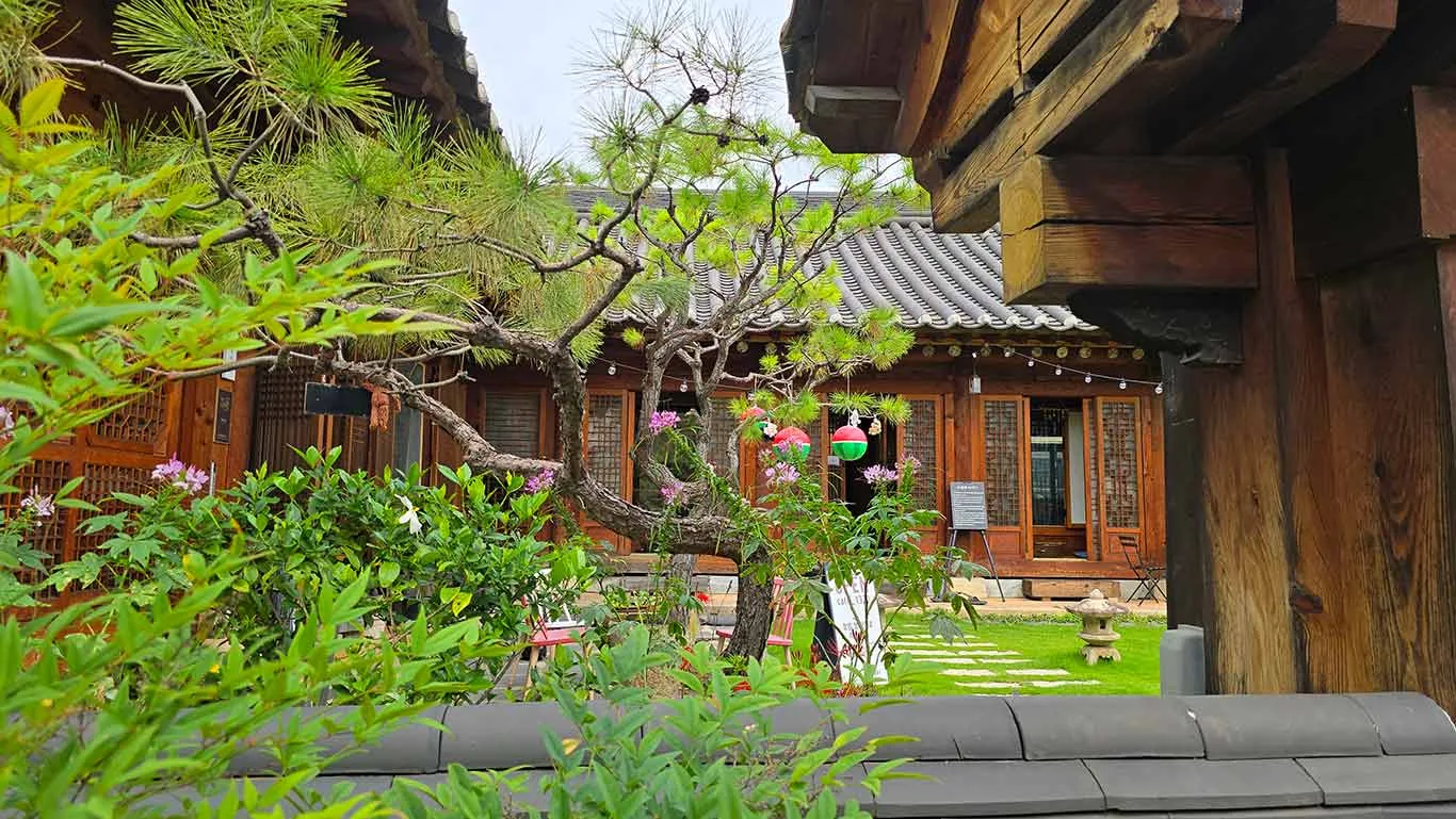 cafetería muy famosa en Jeonju