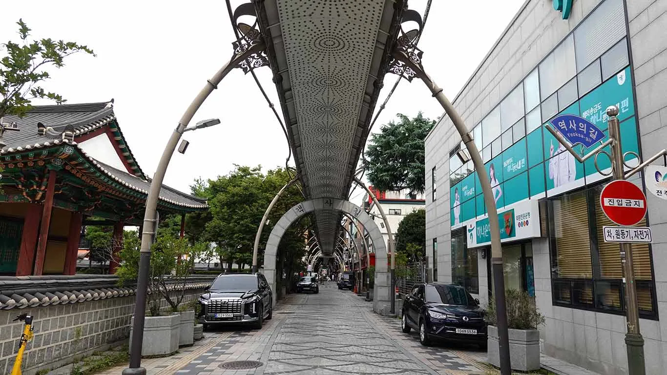 Calle comercial de Jeonju