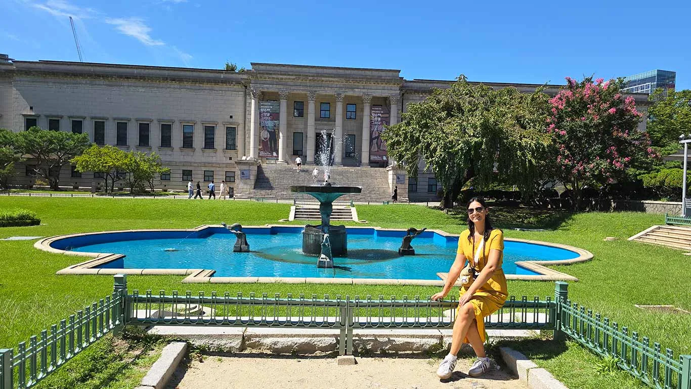 Ruta por corea del sur en 15 días. Jardines de un palacio de Seúl