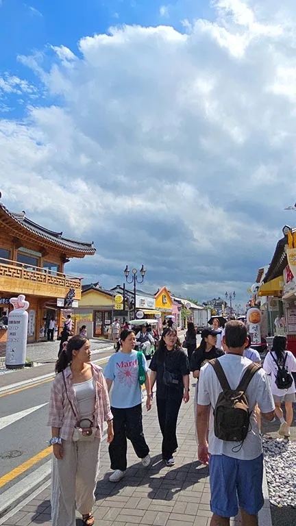 calle principal de Gyeongju