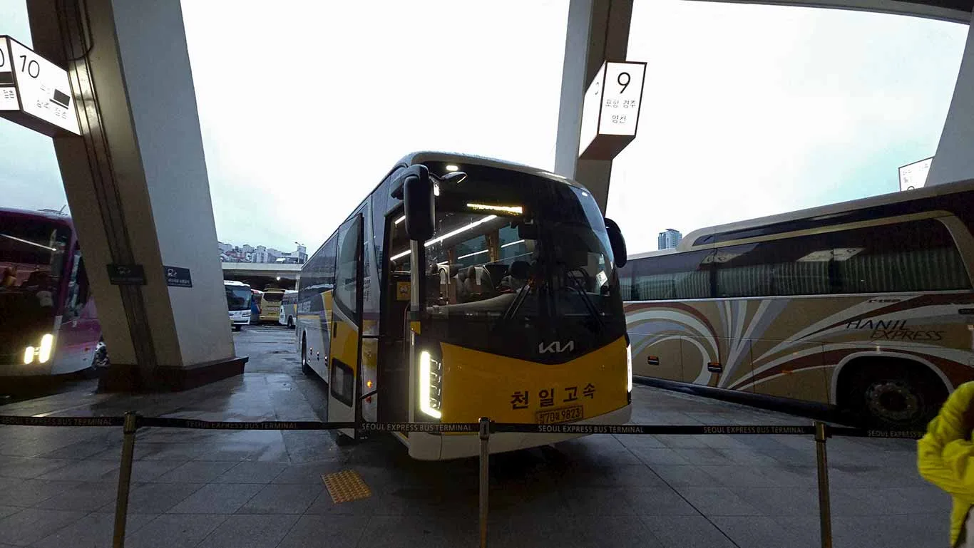 Plataforma de autobuses exprés